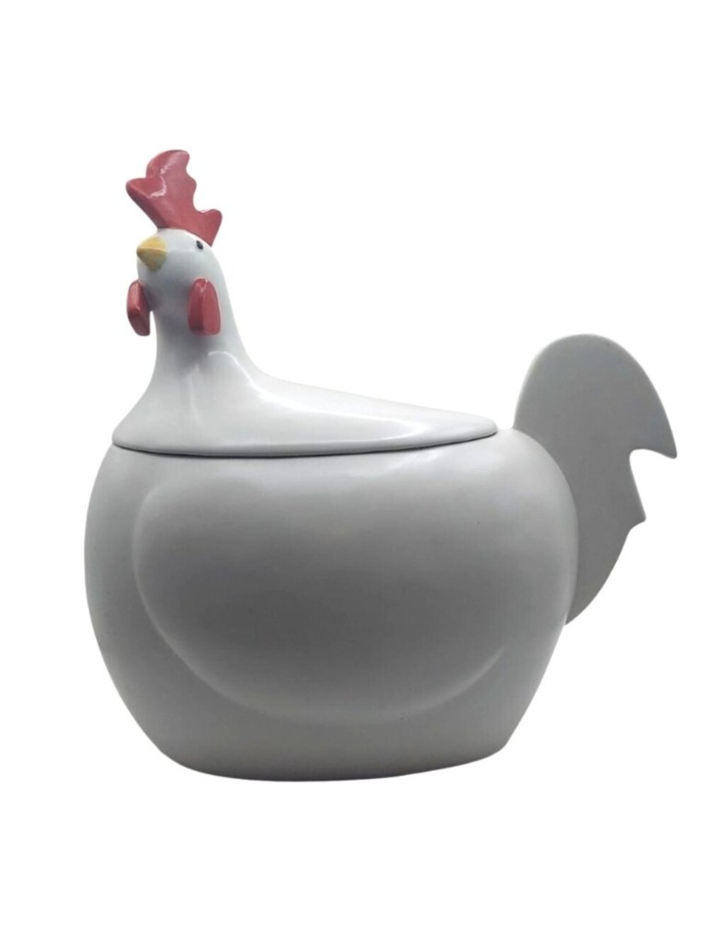 Department 56 Rooster Cookie Jar Chicken Storage Container Ceramic Farmhouse